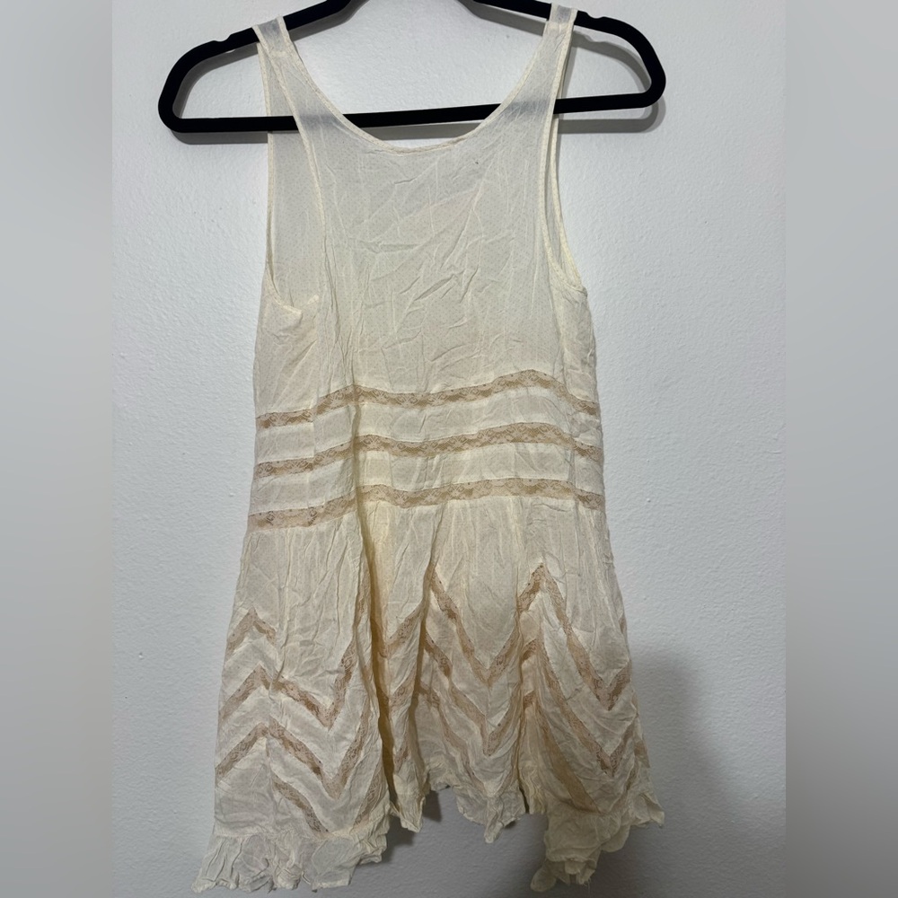 Free People Intimately Voile and Lace Trapeze Slip Dress - Picture 9 of 13